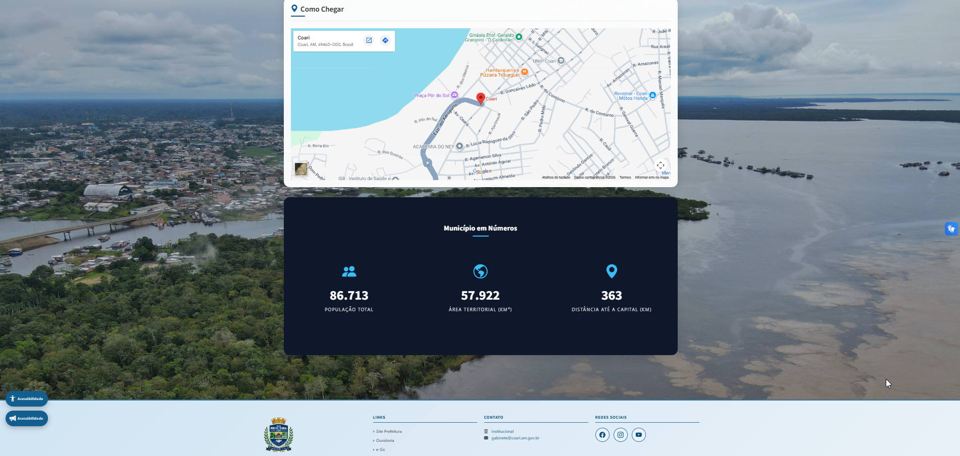 Modelo 01 — 6 Site Footer