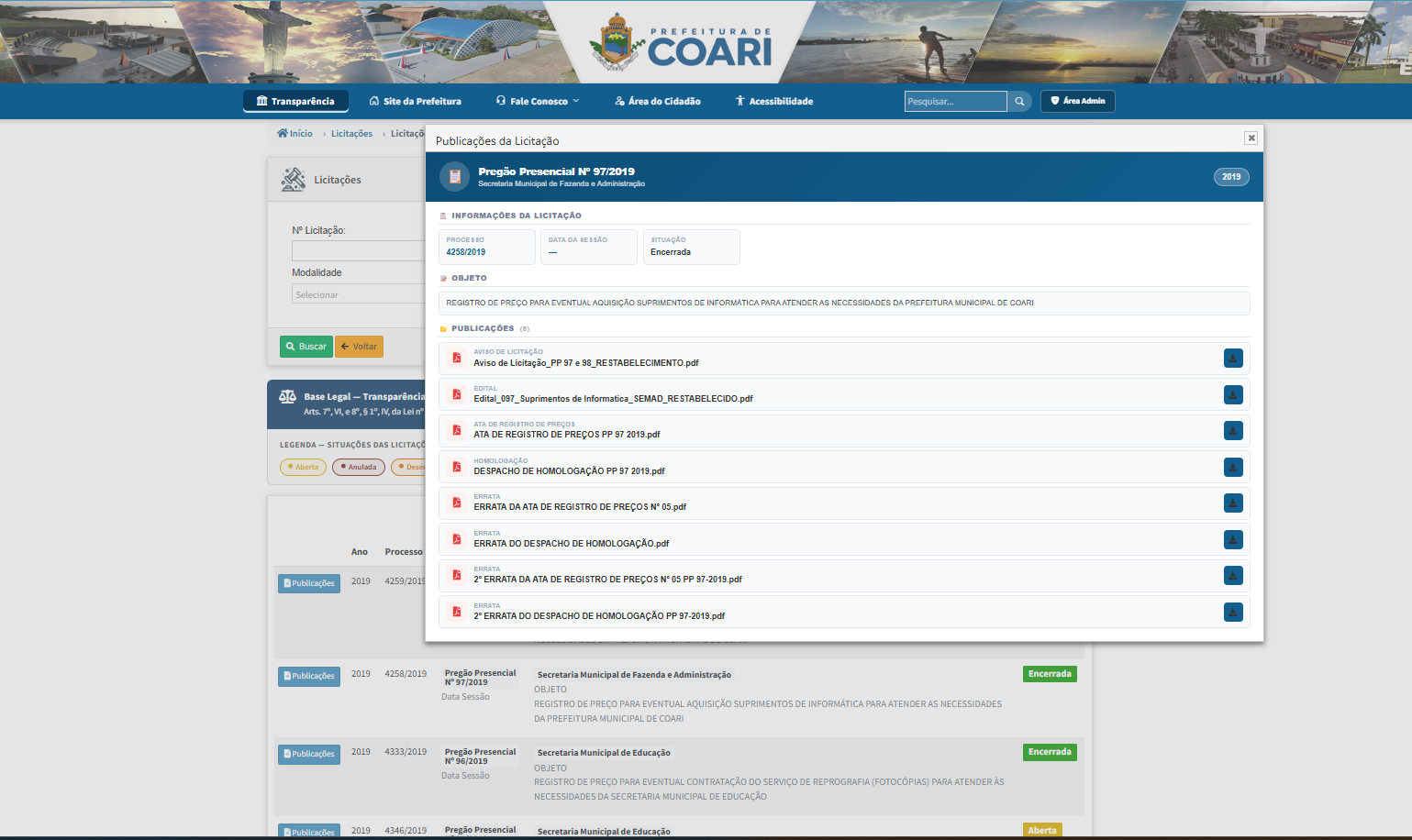 Portal da Transparência